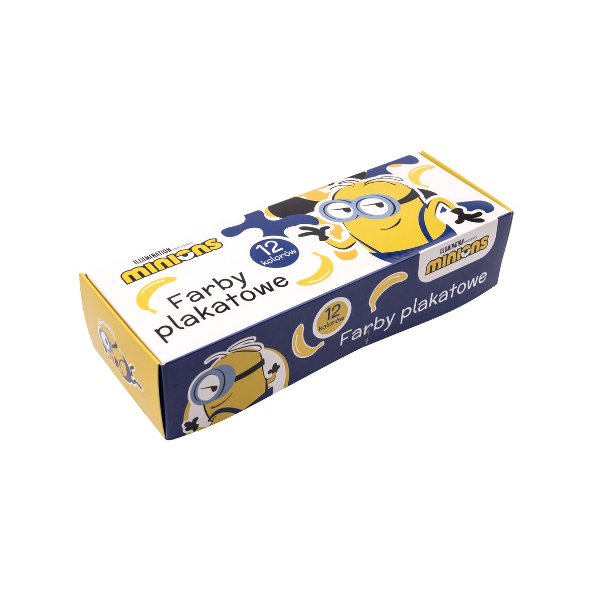 Farby akwarelowe Beniamin Minionki 20ml 12 kolor.