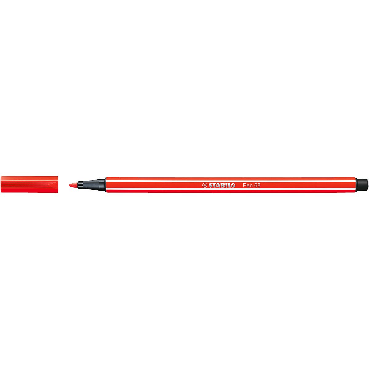 Flamaster czerwony jasny 1 kol. Stabilo (68/40)