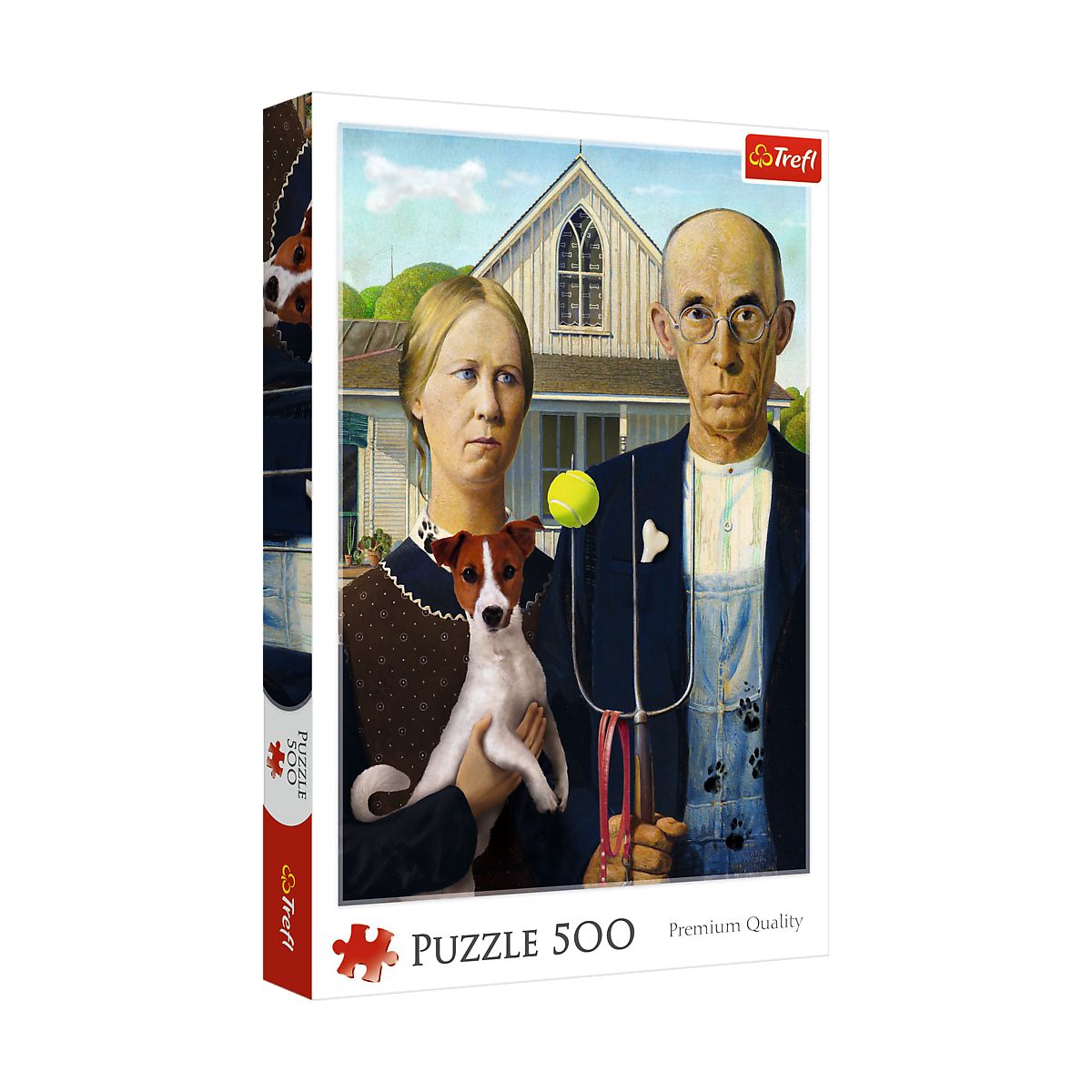 Puzzle American Gothic 500 el. Trefl (37526)