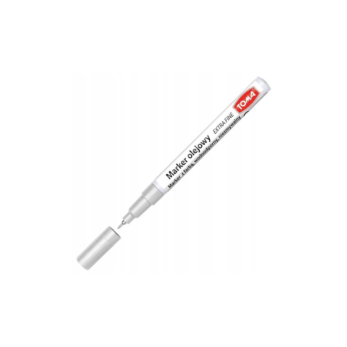 Marker olejowy Toma extra fine srebrny 0,9mm (TO-442 9 4)