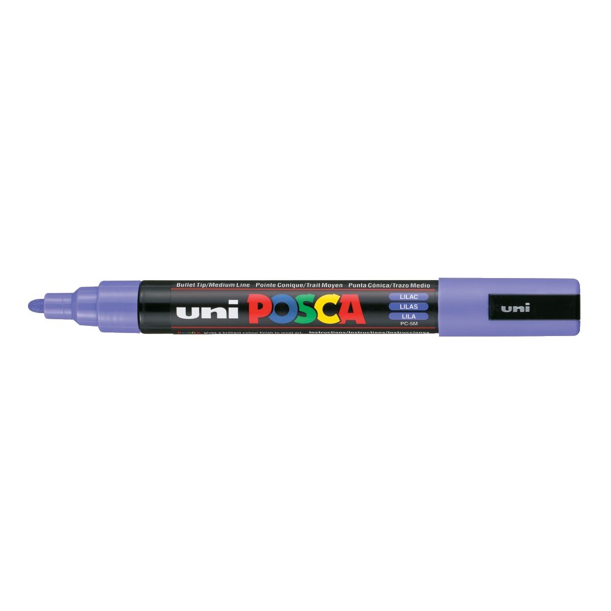 Marker specjalistyczny Posca liliowy 1,8-2,5mm okrągła końcówka Uni (PC-5M)