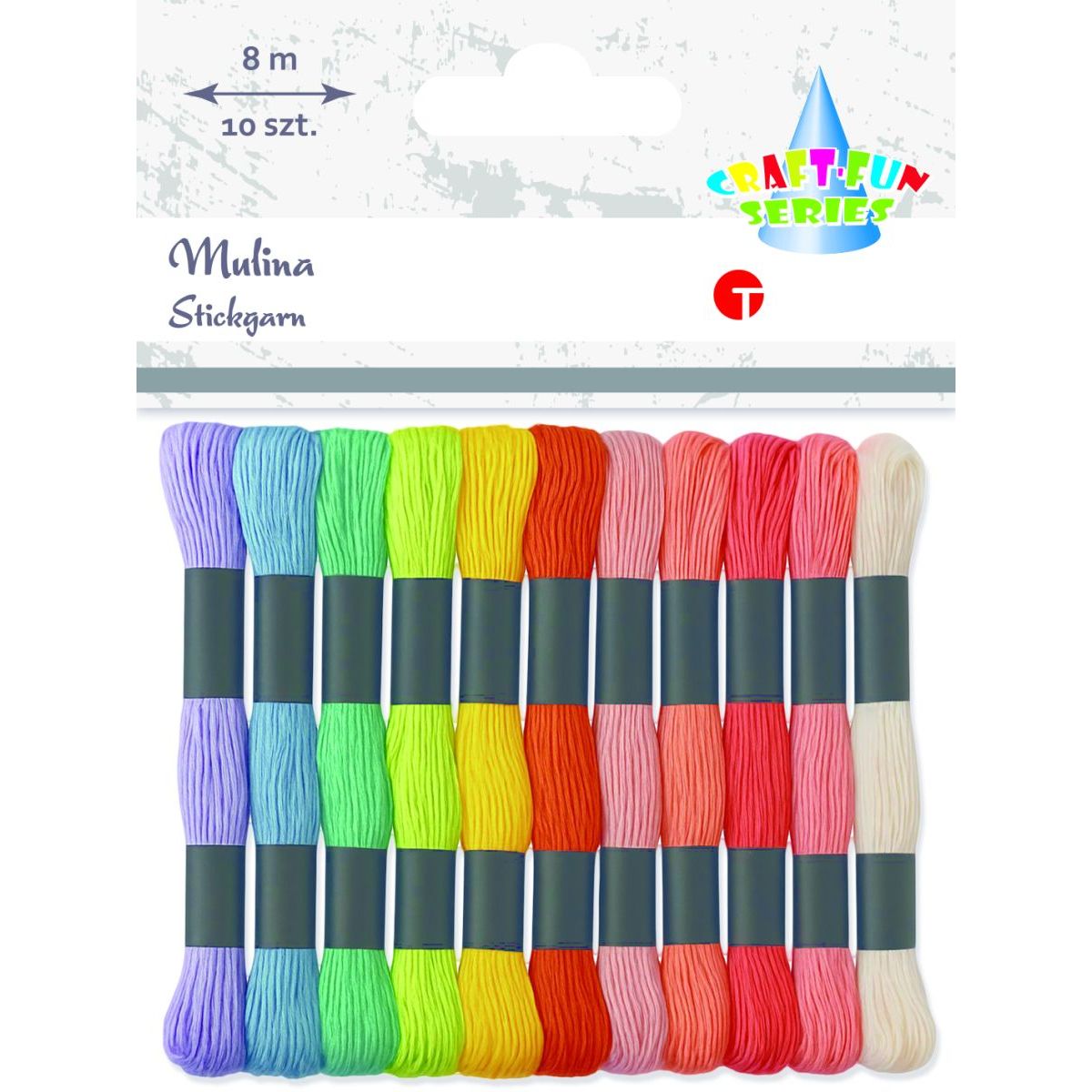 Mulina Craft-Fun Series pastelowa 10 kol. Titanum (25HJ0331-12)