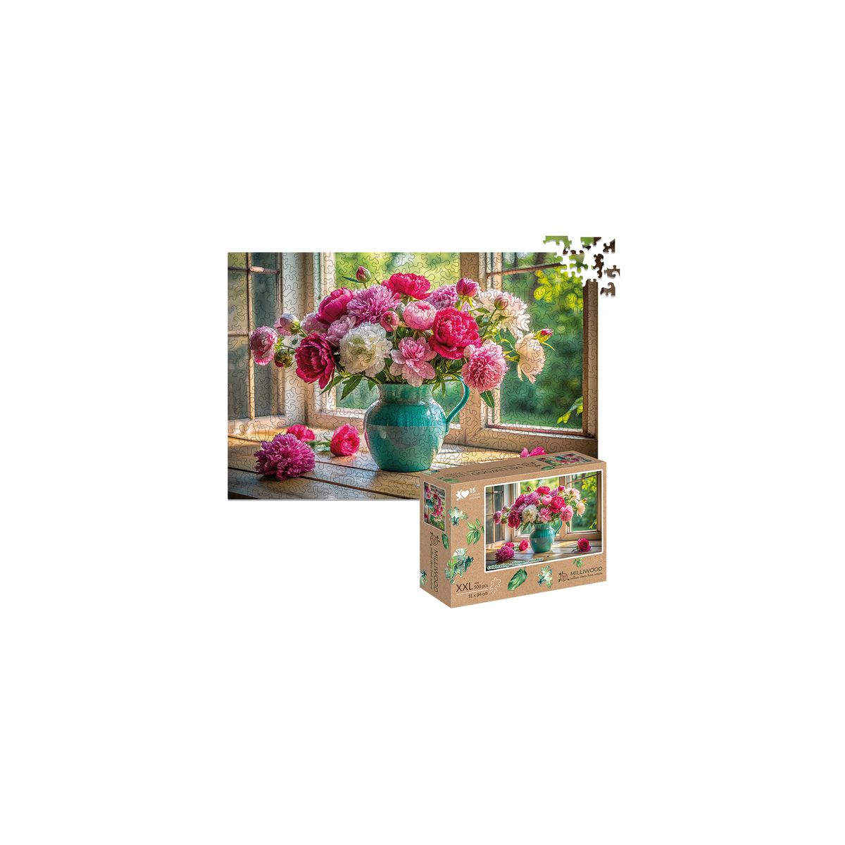 Puzzle Kwitnące okno Milliwood (50431)