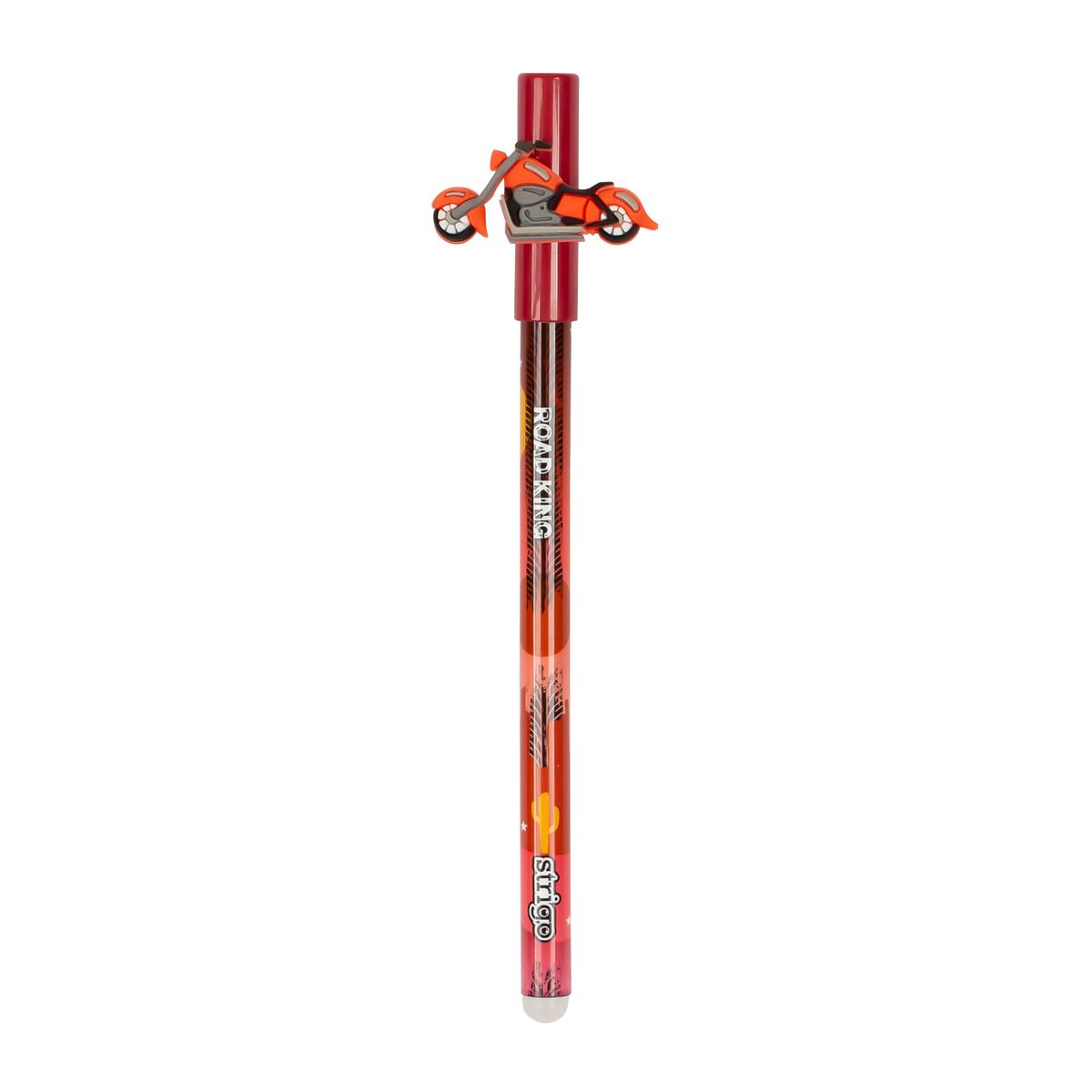Długopis wymazywalny motocykle 5902315577596 niebieski 0,5mm Strigo (SSC196)