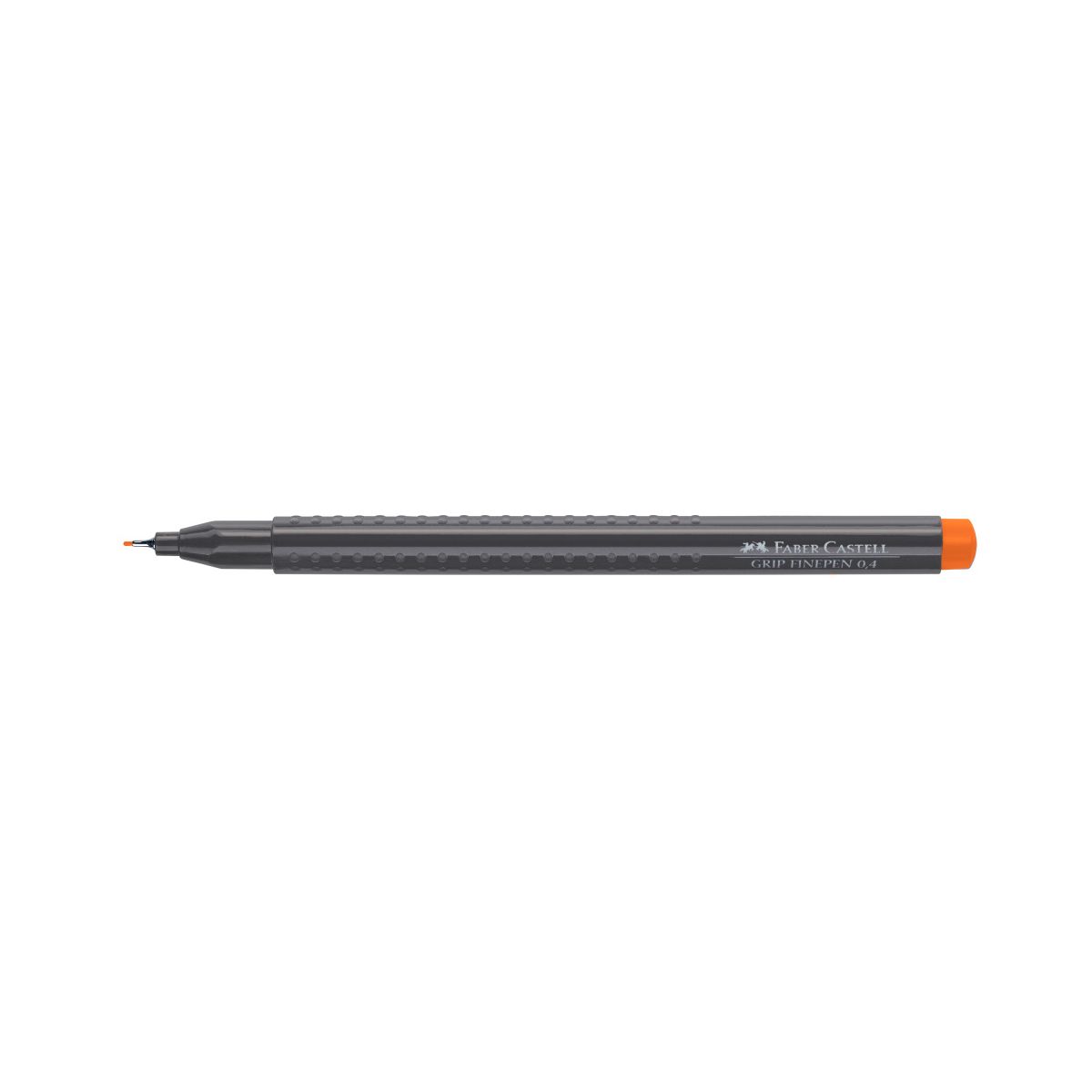 Cienkopis Faber-Castell Grip Finepen 0,4 pomarańczowy (FC151615)