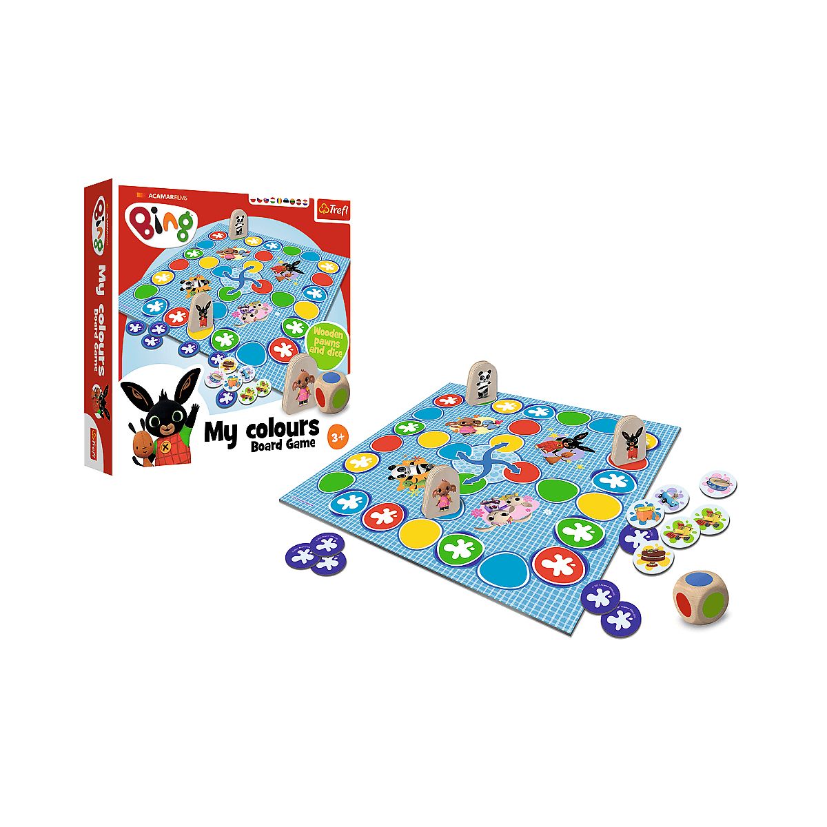 Gra planszowa Trefl Bing My colours (02256)