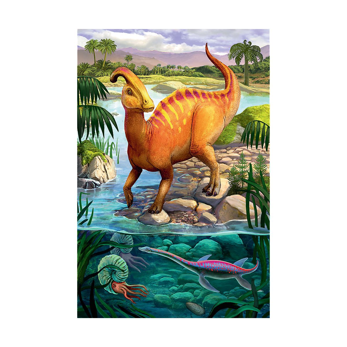 Puzzle Trefl Niesamowite Dinozaury 54 el. (54194)