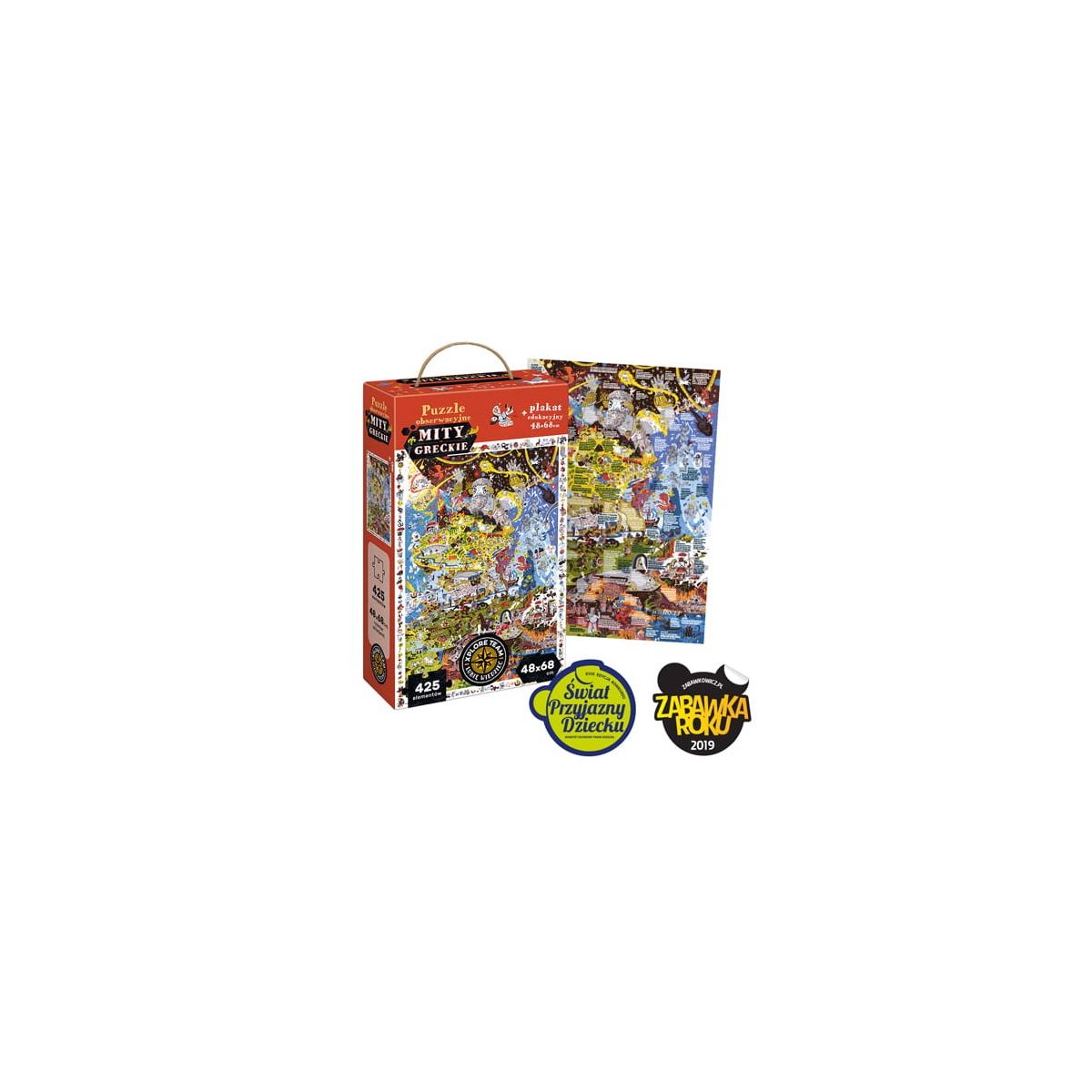 Puzzle Czuczu Mity Greckie (CZU490364)