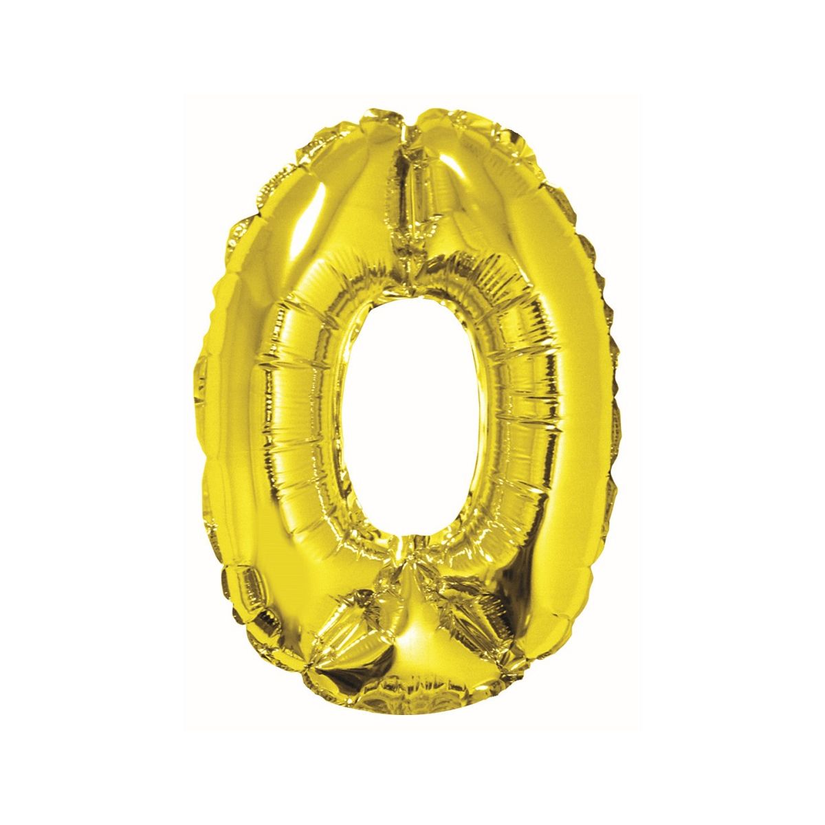 Balon foliowy Godan cyfra 0 złoty 35 cm (FG-C35Z0)