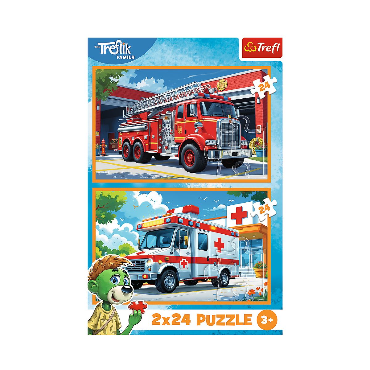 Puzzle Trefliki W krainie radości Trefl (34447)