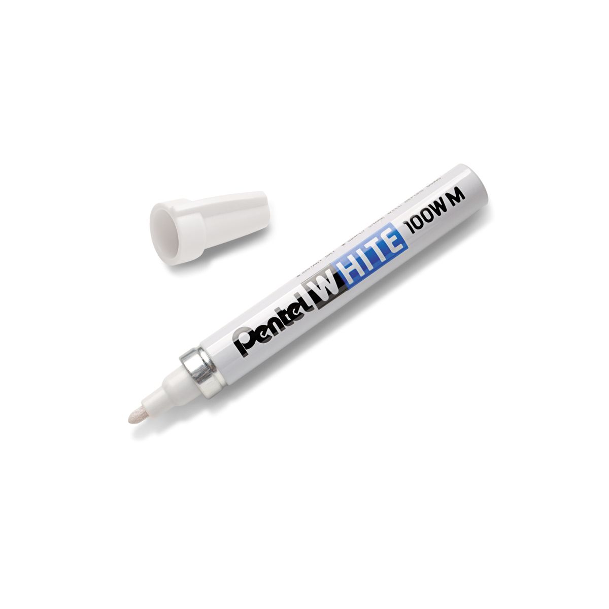 Marker olejowy biały okrągła końcówka Pentel