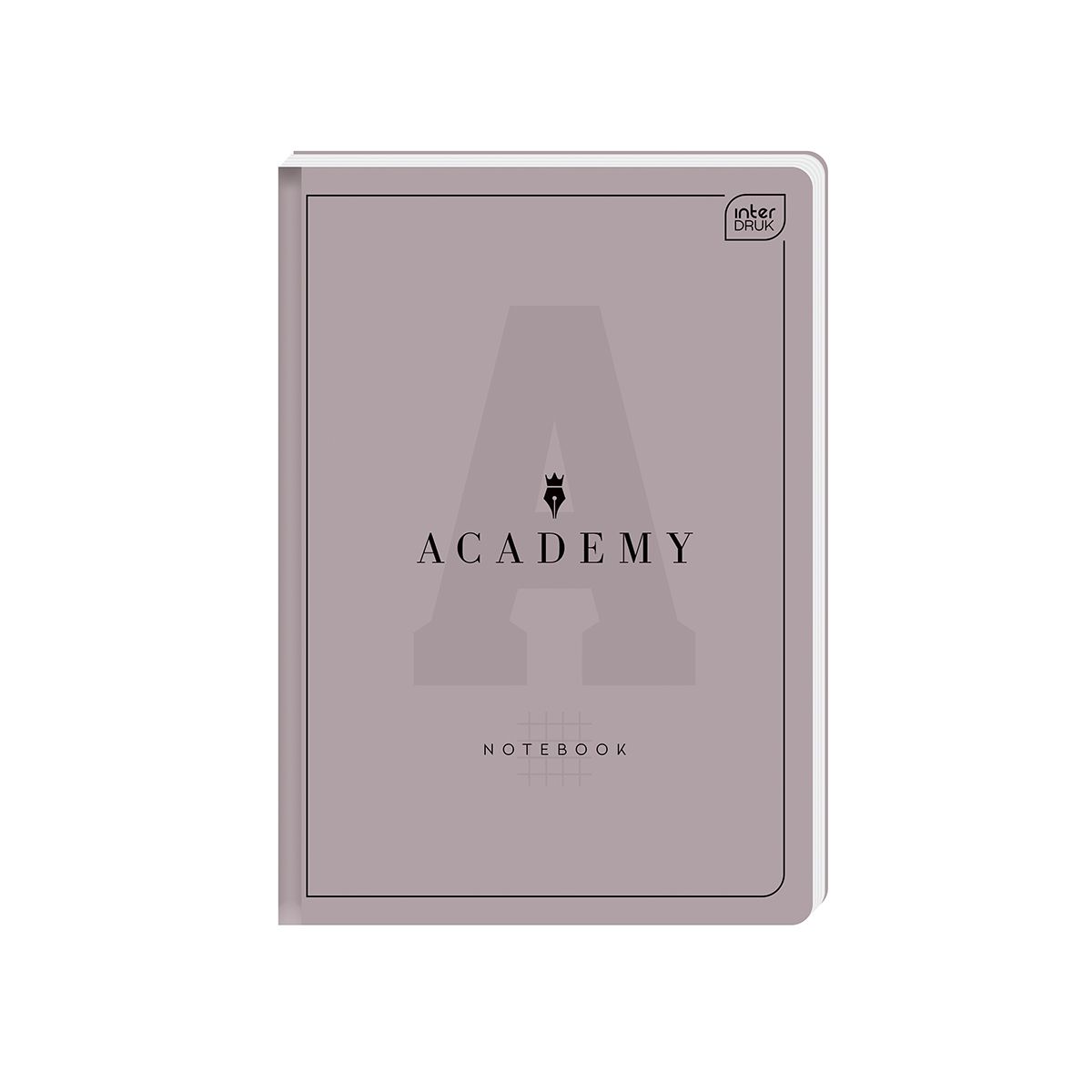 Brulion Interdruk ACADEMY A6 96k. 90g krata (BRA6#ACADE)