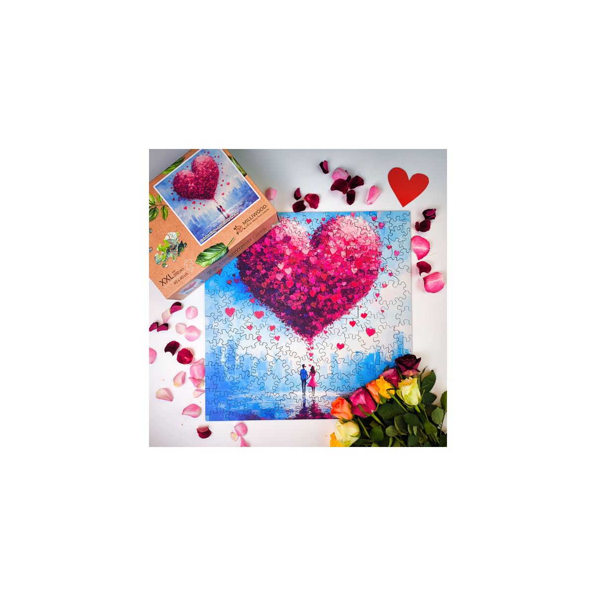 Puzzle Miłość wisi w powietrzu Milliwood (50424)