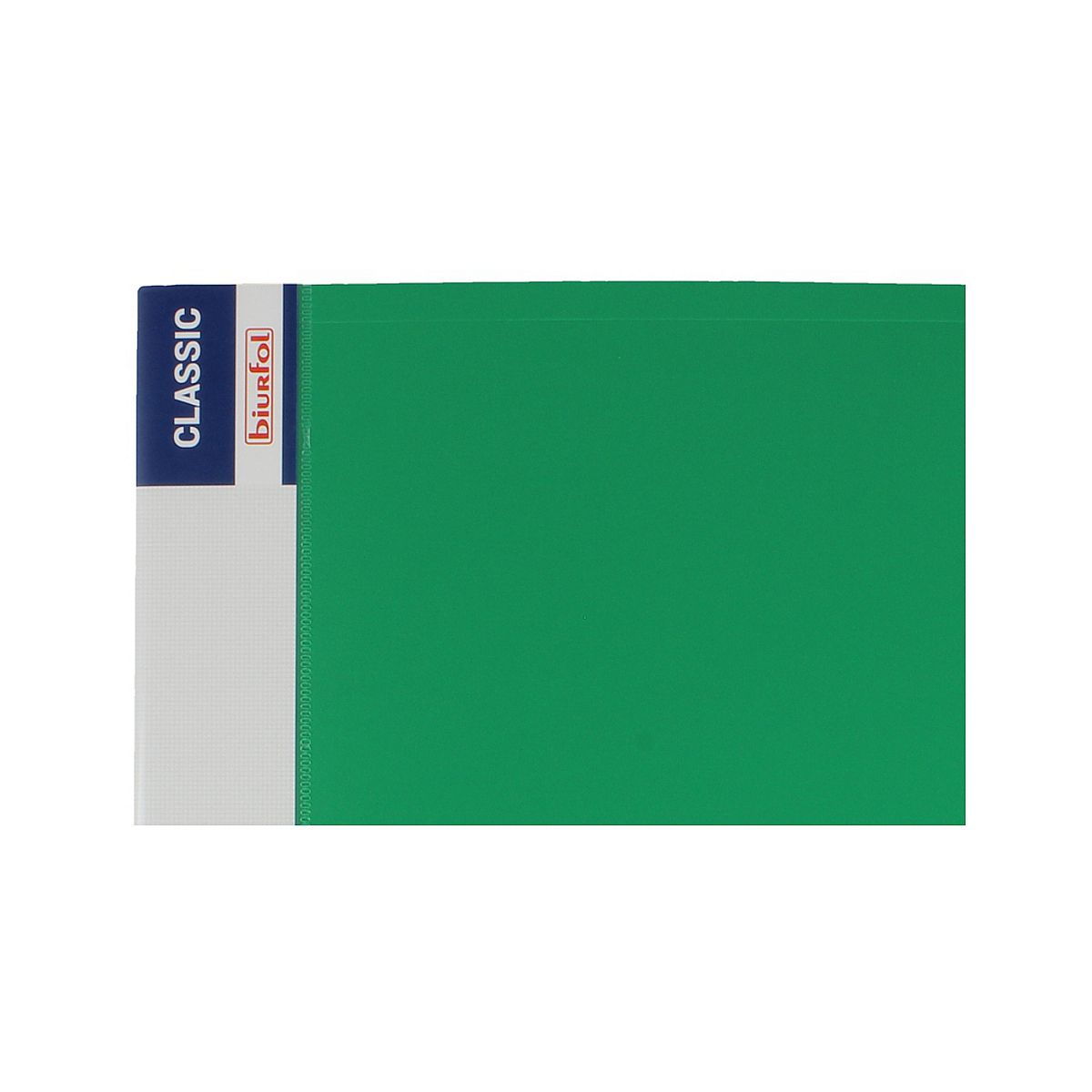 Teczka ofertowa Biurfol Classic A4 kolor: zielony 60 kieszeni (AOF-06-02)