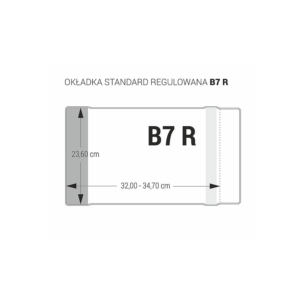 Okładka Biurfol B7R [mm:] 236x320-347 (OZK-41)