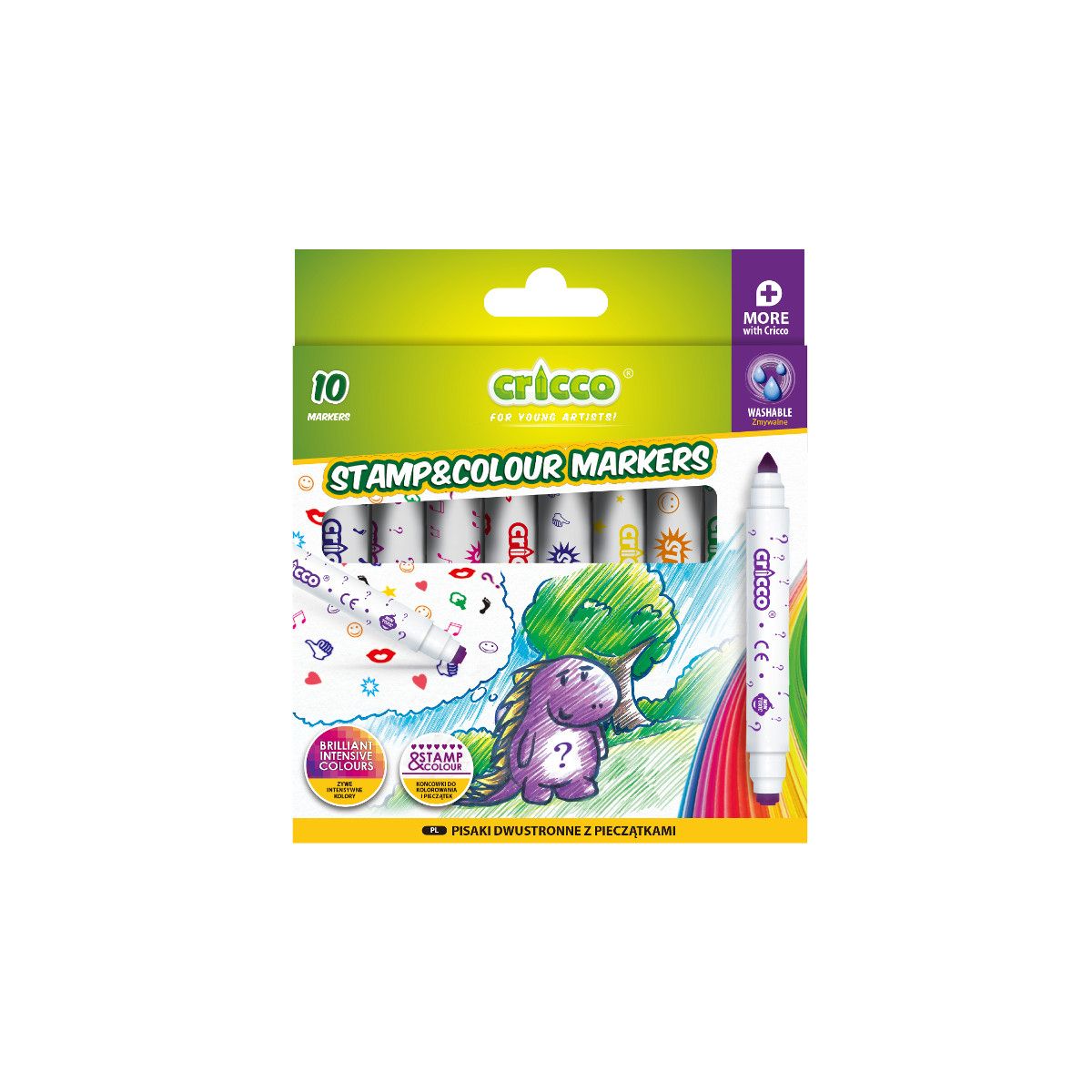 Flamaster 10 kol. Cricco (CR388k10)