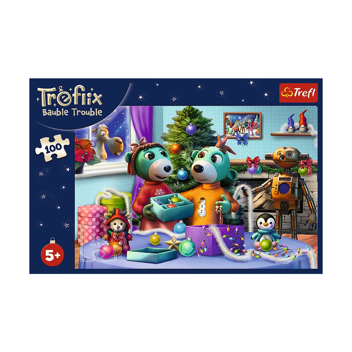 Puzzle Święta Trefliki 100 el. Trefl (16483)