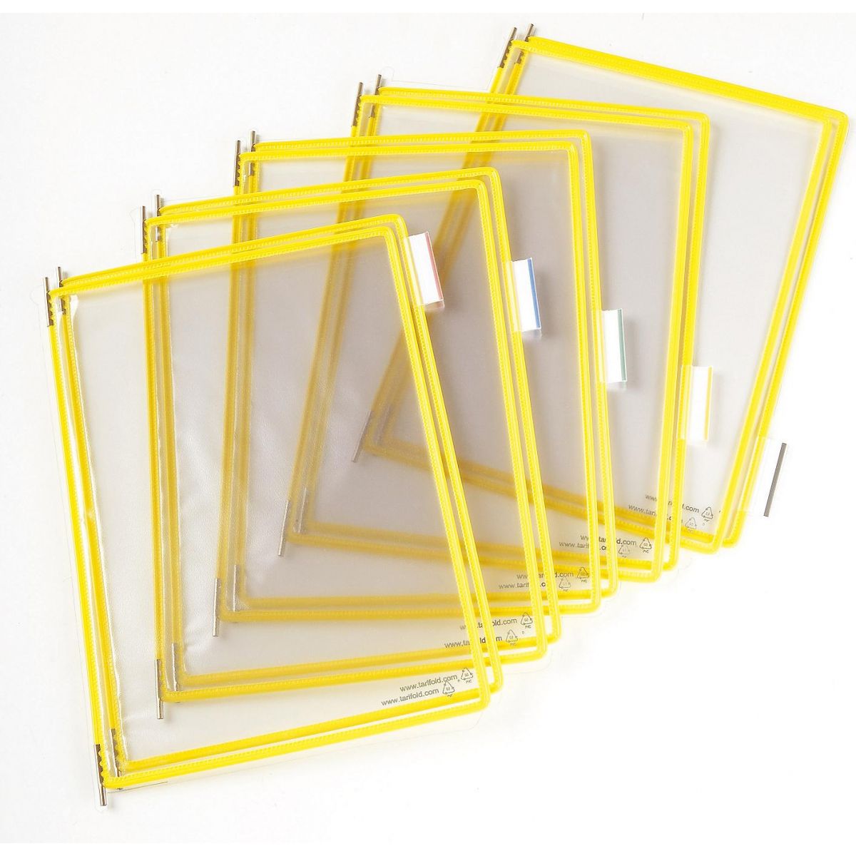 Panele prezentacyjne Tarifold A4 10 szt. żółte (114004TR)