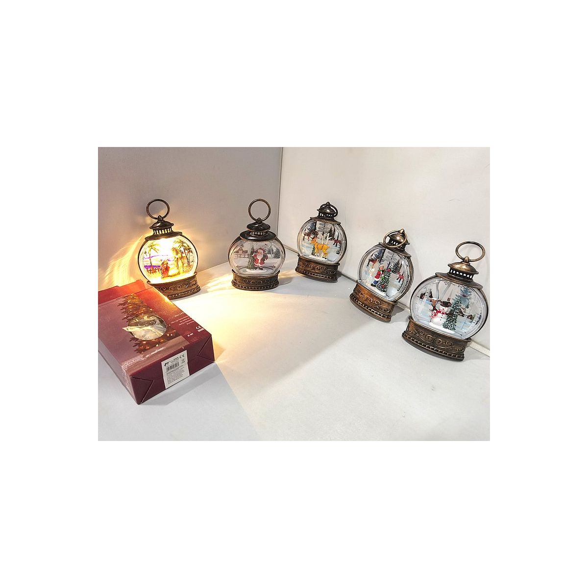 Lampki świąteczne LED 13cm kula Adar (580060)