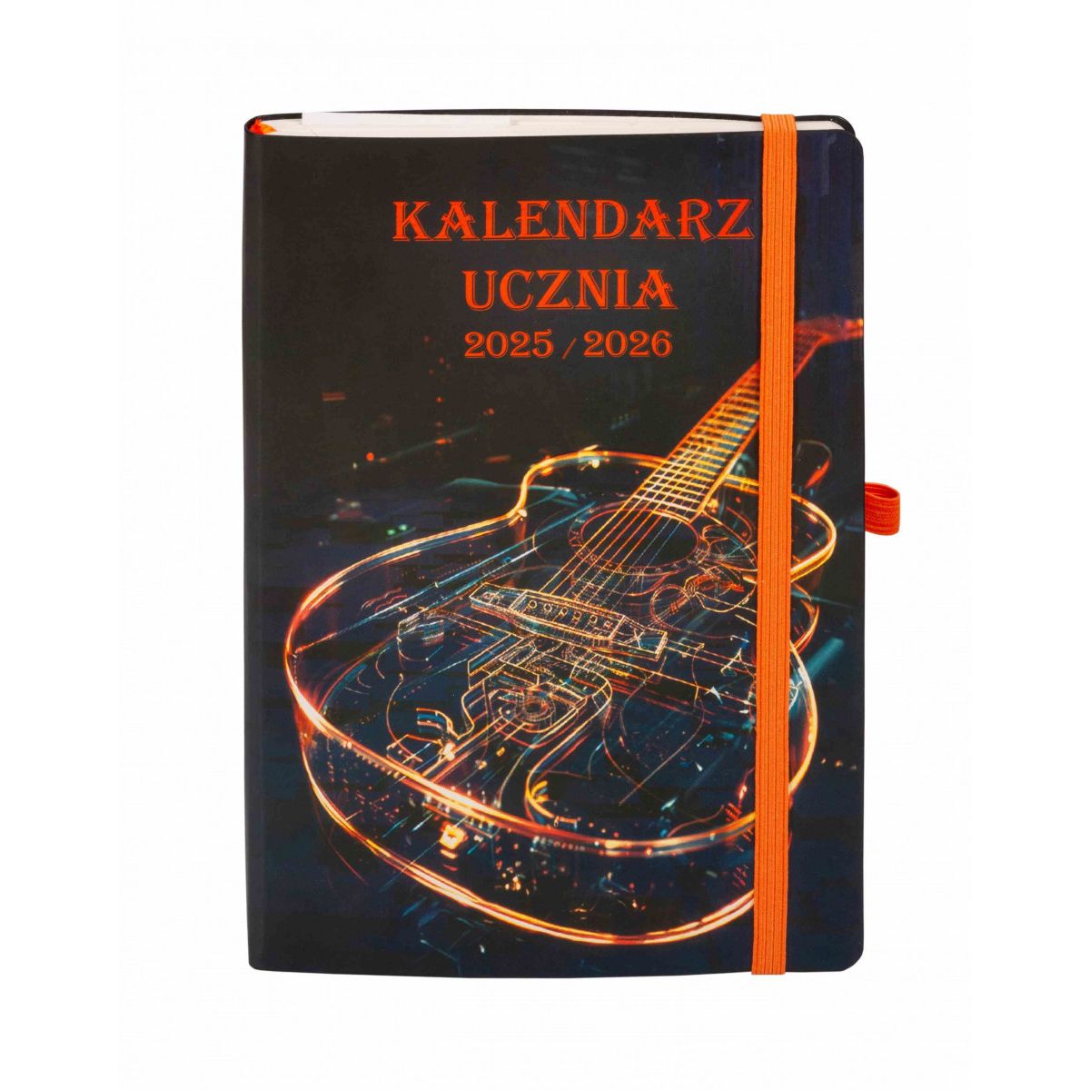 Kalendarz książkowy (terminarz) Antra UCZNIA GITARA A5 (2025/2026)