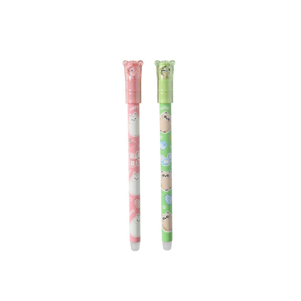 Długopis wymazywalny Mg Soft Animals Sowa niebieski 0,7mm (AKPC52R2)