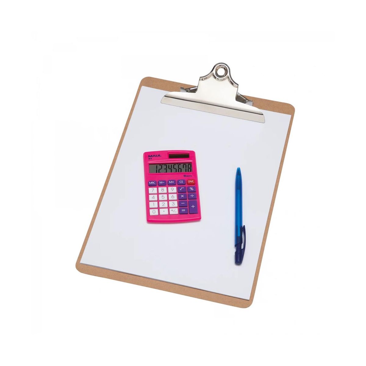 Kalkulator kieszonkowy różowy Maul (72610/22 ML)