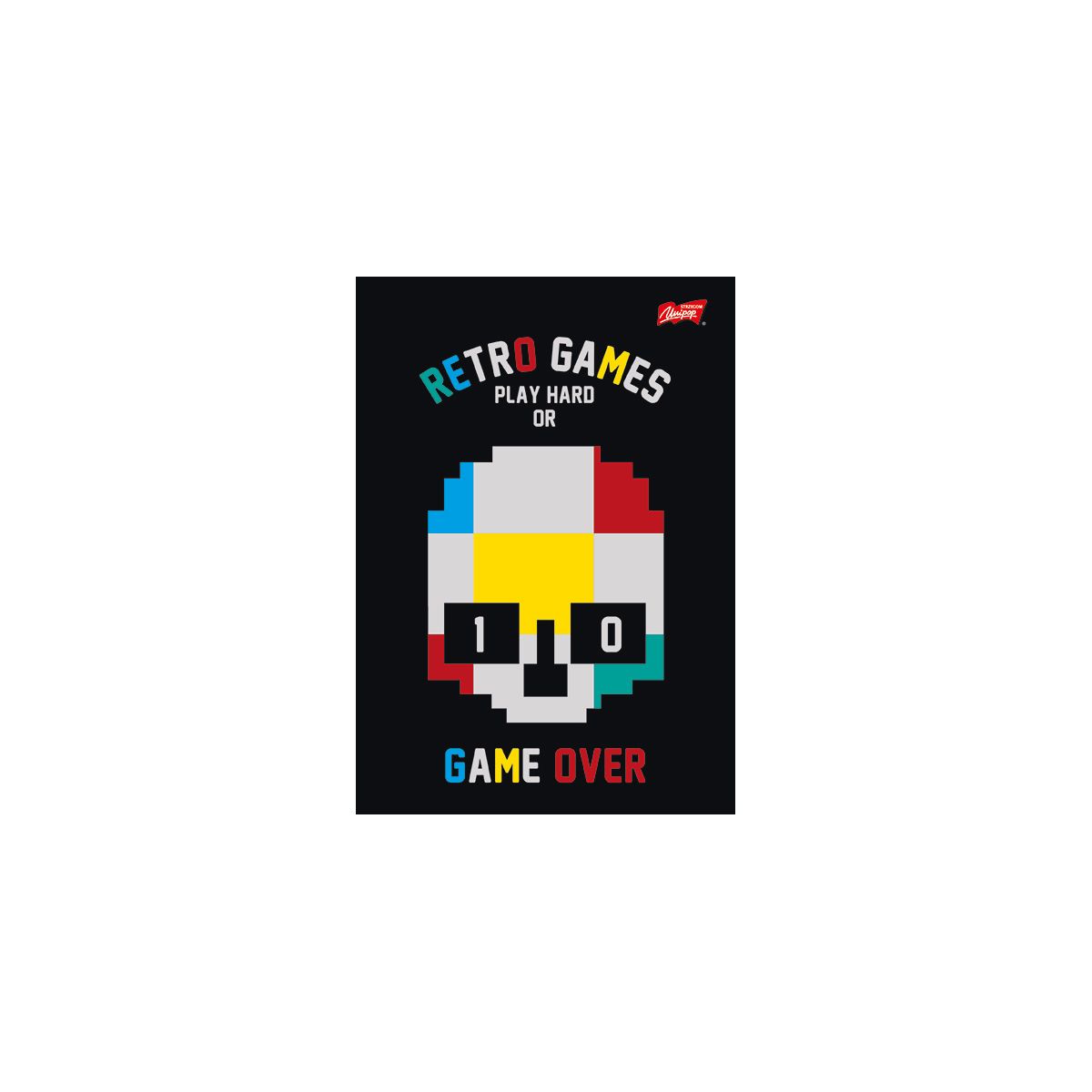 Zeszyt Unipap Gamer z lakierem miejscowym A5 60k. 70g linia