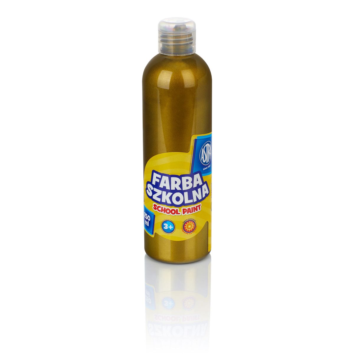 Farby plakatowe Astra szkolne kolor: miedziany 250ml 1 kolor.