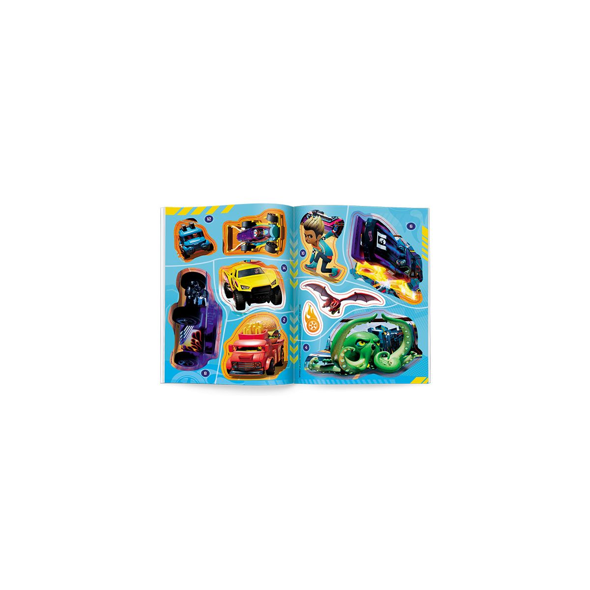 Książka dla dzieci Hot Wheels Ameet (STB 1601)