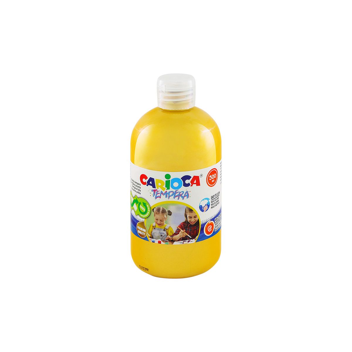 Farba tempera Carioca kolor: złoty 500ml 1 kolor. (170-2667)