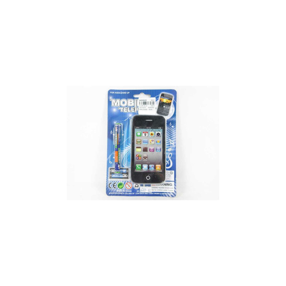 Telefon zabawkowy smartfon z dźwiękiem Bigtoys (BTEL6948)