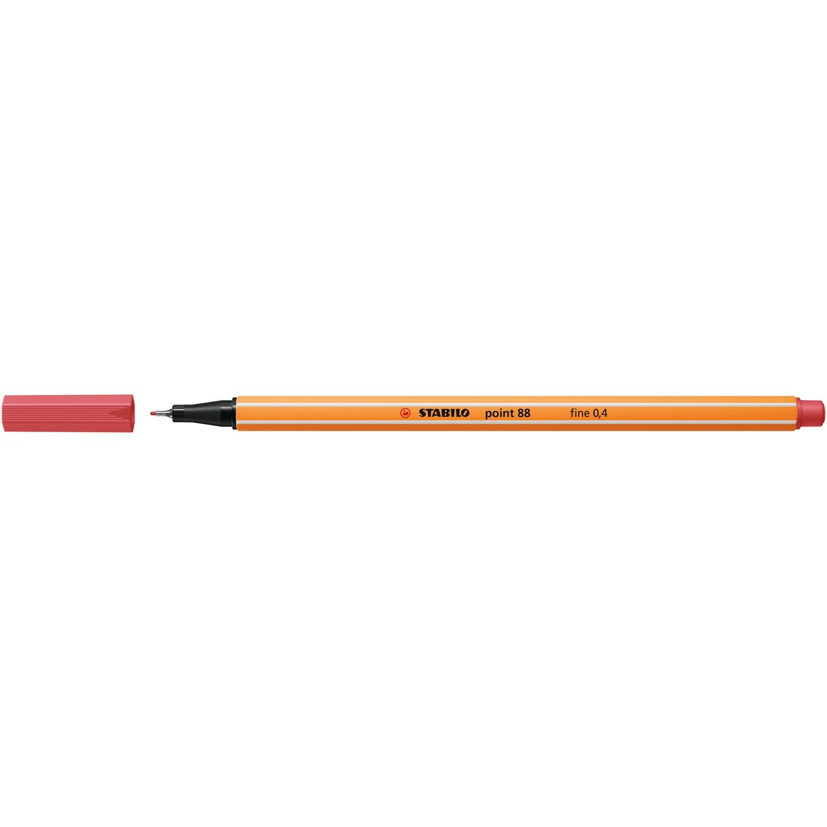 Cienkopis Stabilo czerwone 0,4mm 1kol. (88/47)