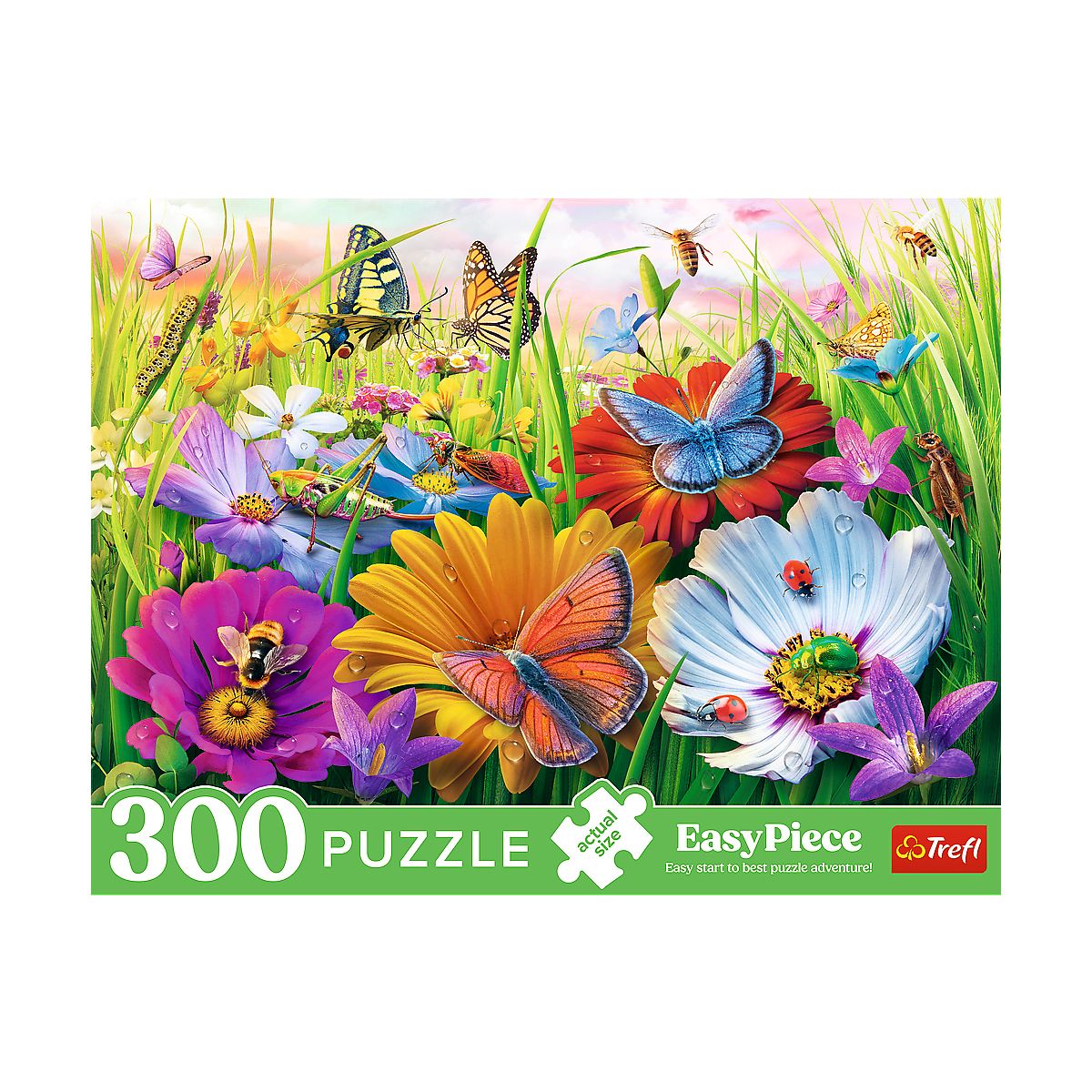 Puzzle Owady na łące 300 el. Trefl (23103)