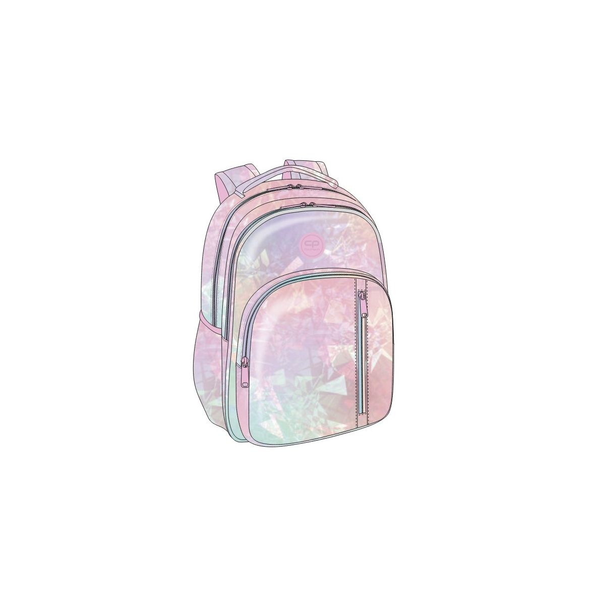 Plecak BASE PLUS TIE DYE Coolpack Patio (F027912)