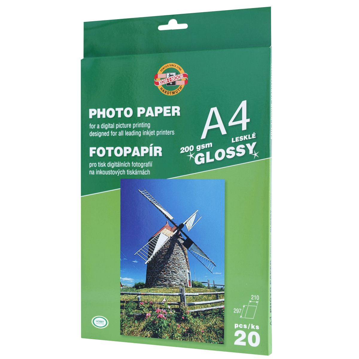 Papier foto Koh-I-Noor A4 200g [mm:] 210x297