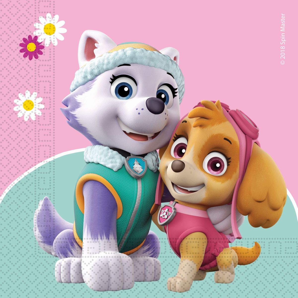 Serwetki Godan Paw Patrol bibuła [mm:] 330x330 (90277)