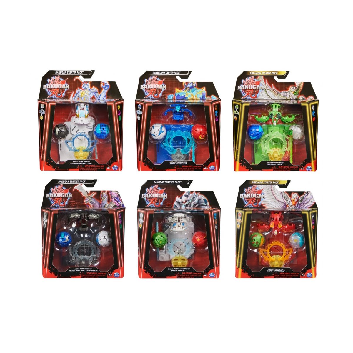 Figurka Spin Master Bakugan zestaw startowy 3.0 (6066989)