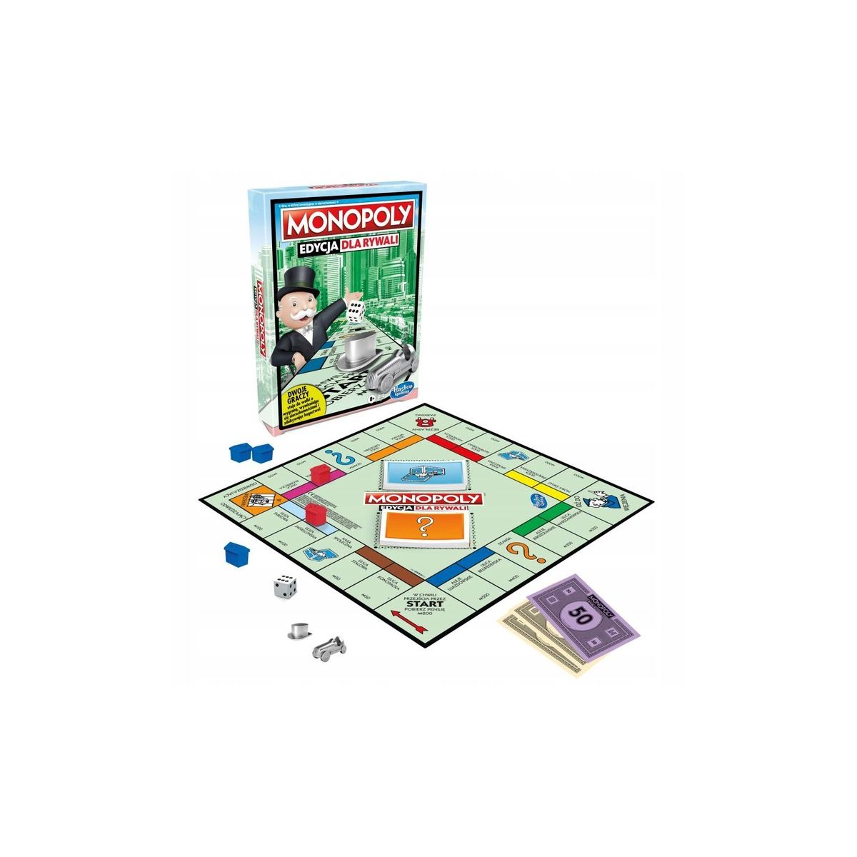 Gra planszowa Hasbro Monopoly Edycja dla rywali (E9264)