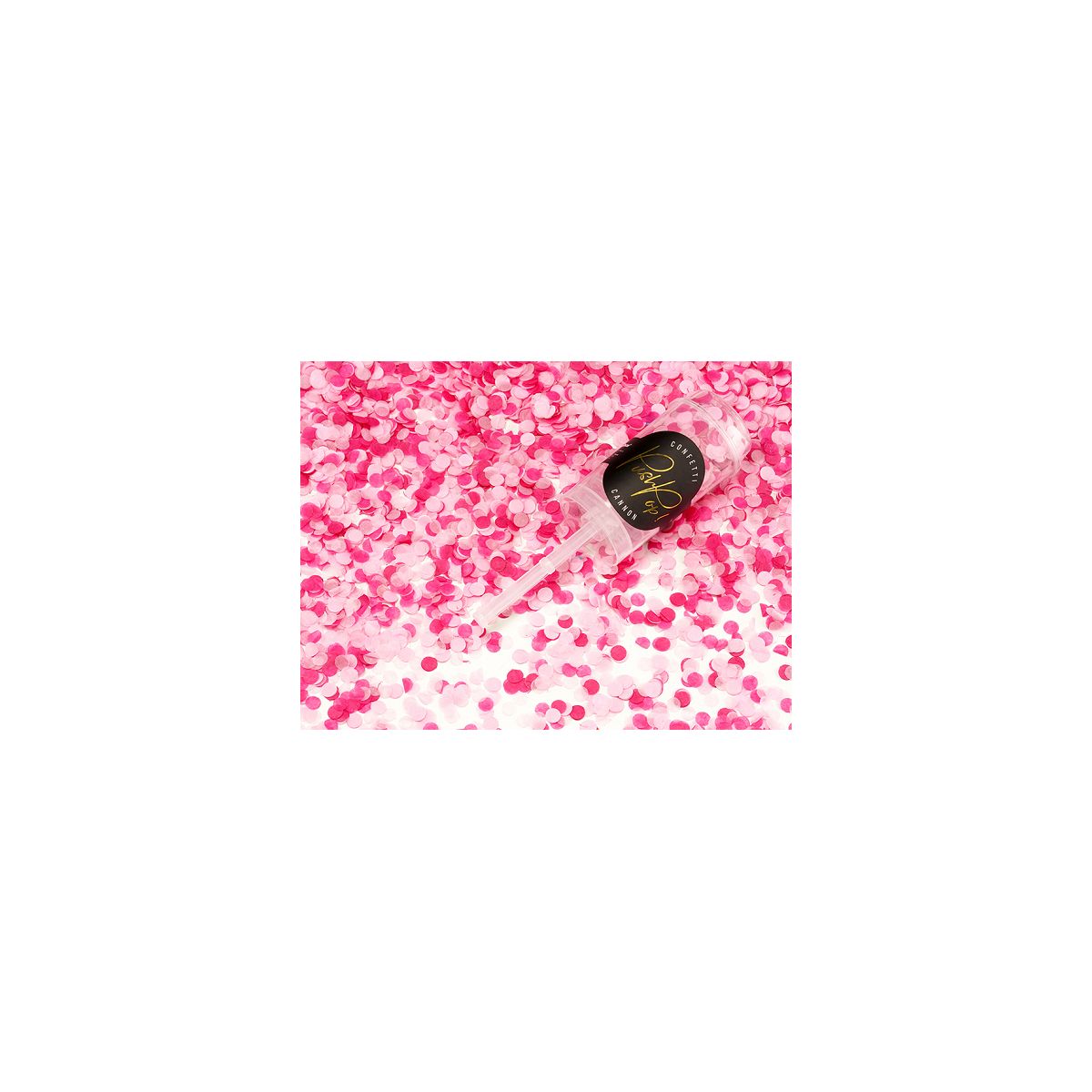 Konfetti Push pop mix różowy Partydeco (PPK4-000)