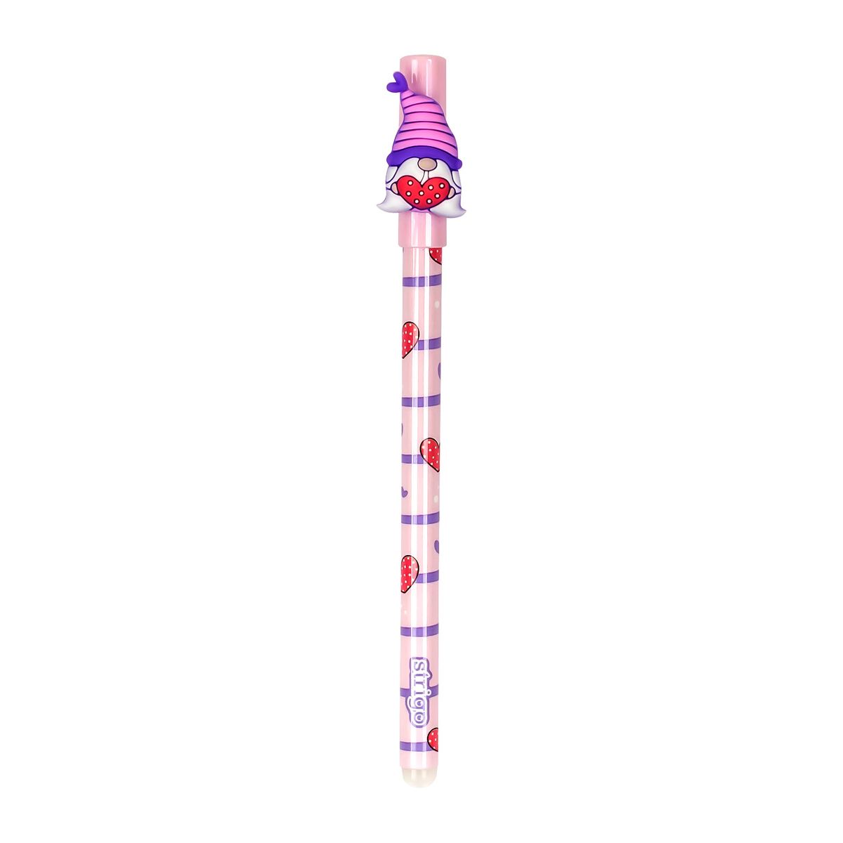 Długopis wymazywalny wymazywalny Skrzaty 5902315577527 niebieski 0,5mm Strigo (SSC18)