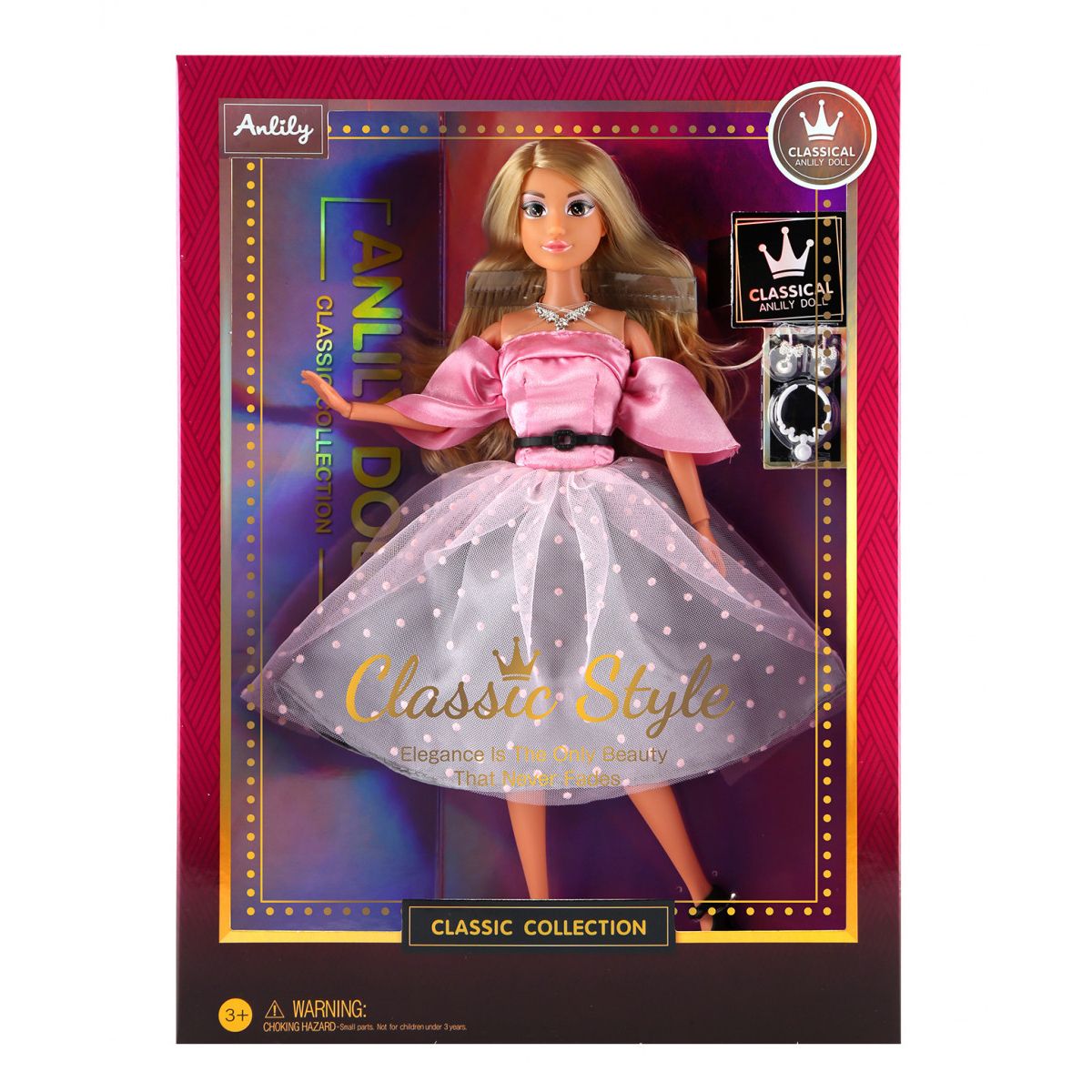 Lalka Anlily w sukni balowej Lean (24499)