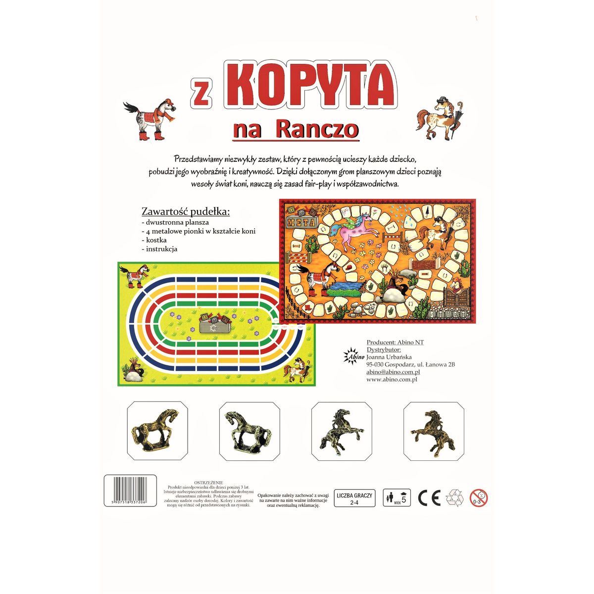 Gra edukacyjna Z KOPYTA ? NA RANCHO Abino