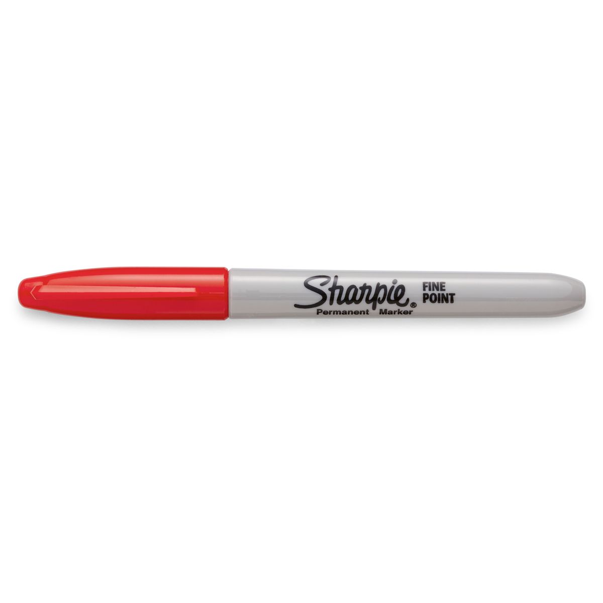 Marker permanentny Paper Mate czerwony okrągła końcówka