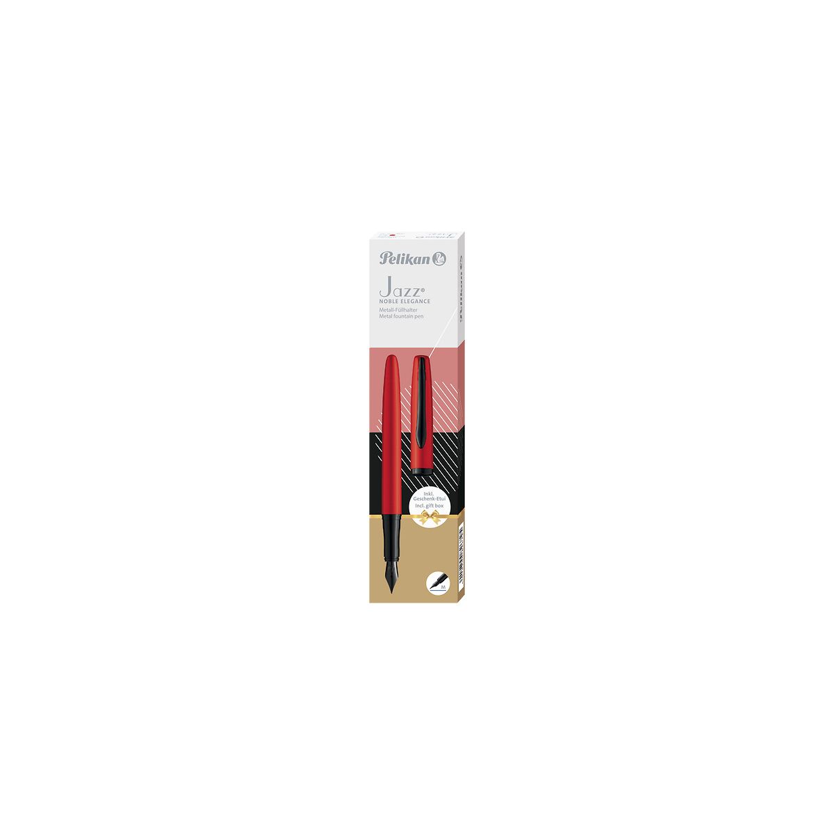 Pióro wieczne Jazz Noble Elegance Red Pelikan (400198405)
