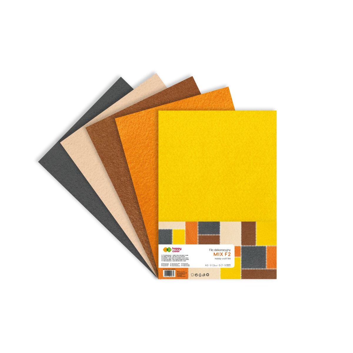 Filc Staedtler filc Happy Color kolor: mix 5 ark. [mm:] 300x400 (HA 7120 3040-MIXAF2)