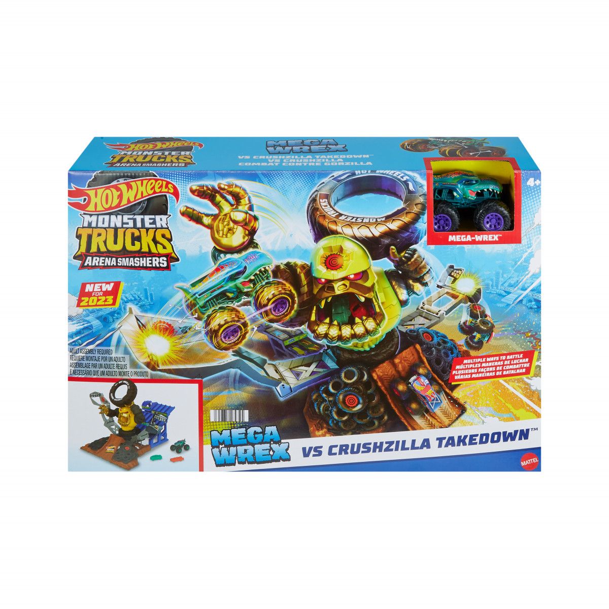 Tor wyścigowy Hot Wheels Arena goryla (HPN71)