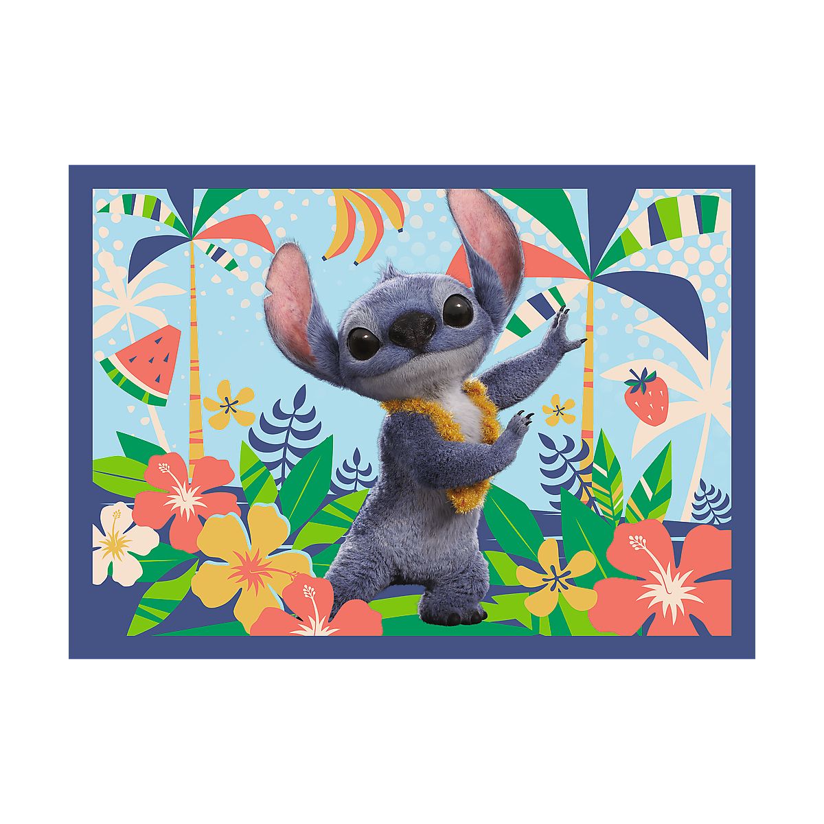 Puzzle Stitch Wakacje na Hawajach 4w1 el. Trefl (34666)