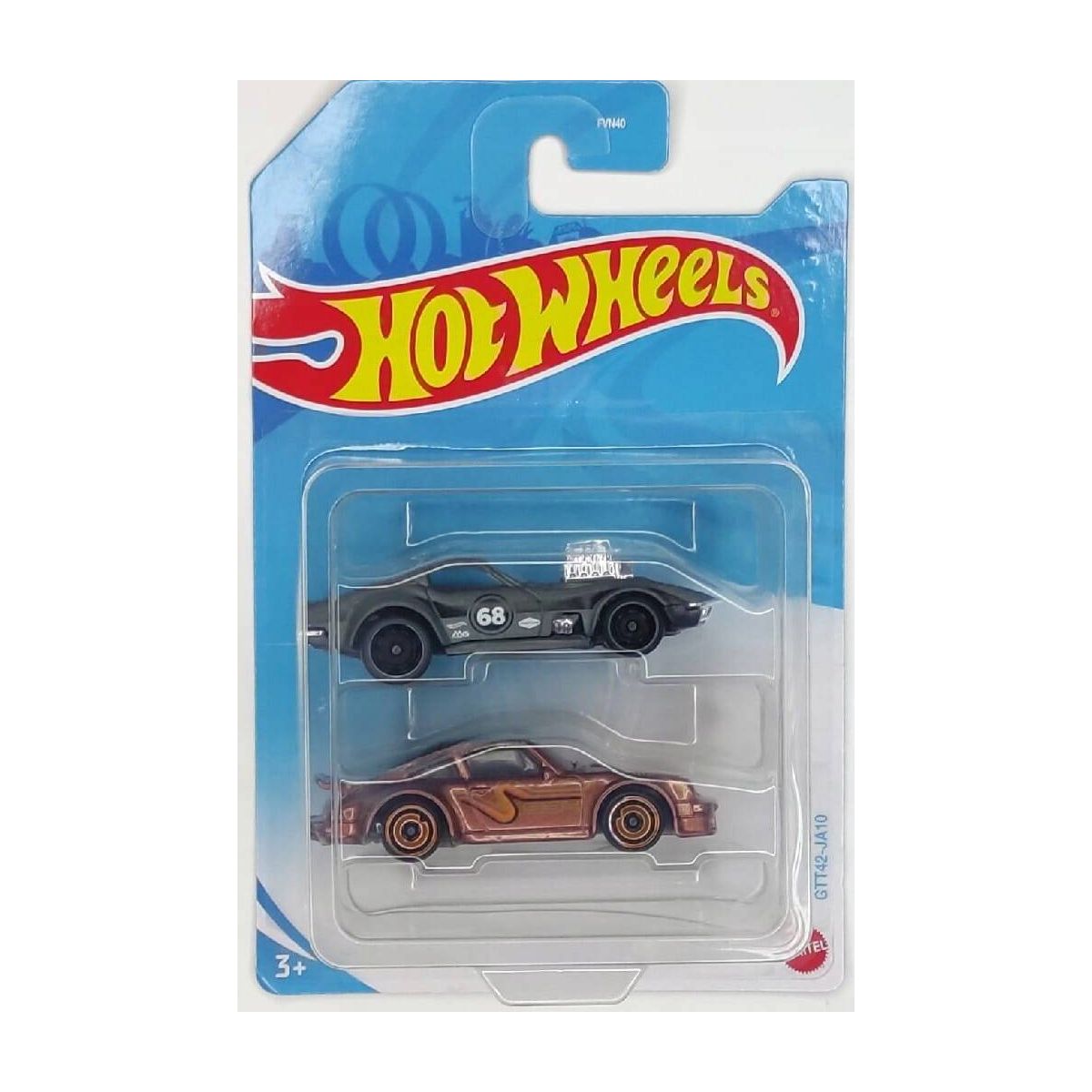 Samochód Hot Wheels metalowy 2-pack, mix wzorów (FVN40)