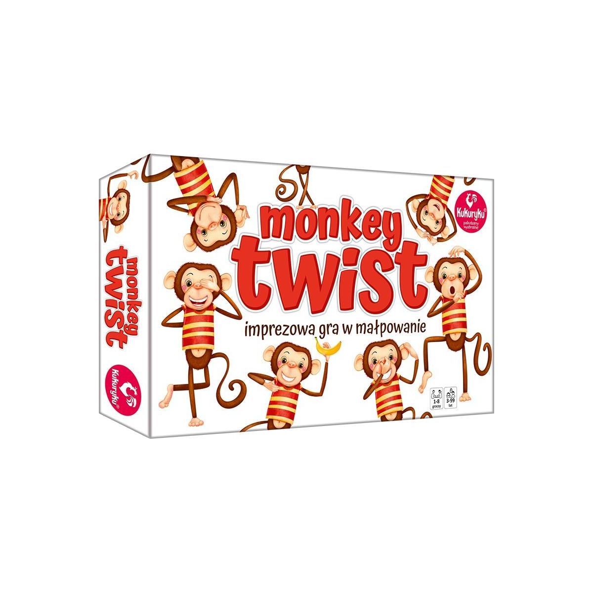 Gra edukacyjna Monkey Twist Kukuryku