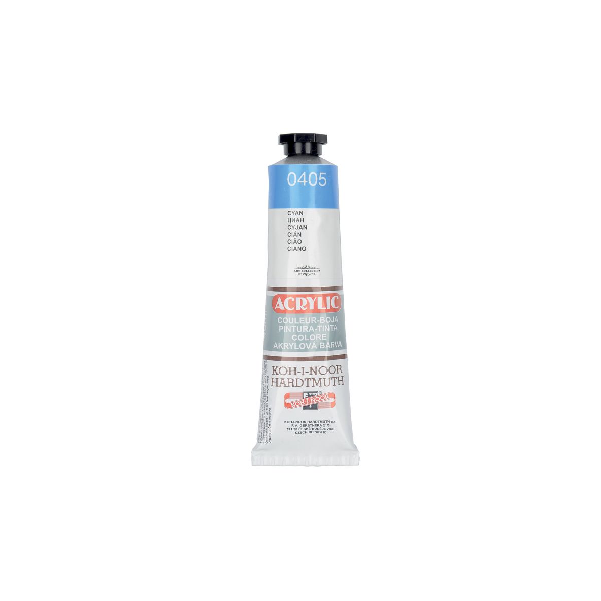 Farba akrylowa żółta kolor: cyan 40ml Koh-I-Noor (162710)